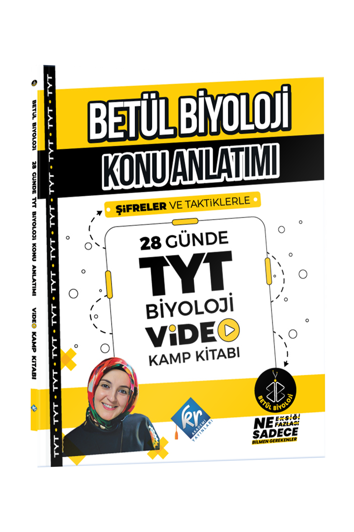 Betül Biyoloji Konu Anlatımı 28 Günde TYT Biyoloji Video Kamp Kitabı