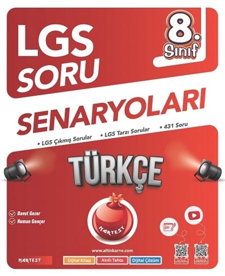 Nartest 8. Sınıf Lgs Soru Senaryoları Türkçe