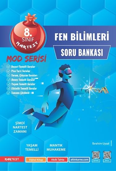 Nartest 8. Sınıf Mod Fen Bilimleri Soru Bankası