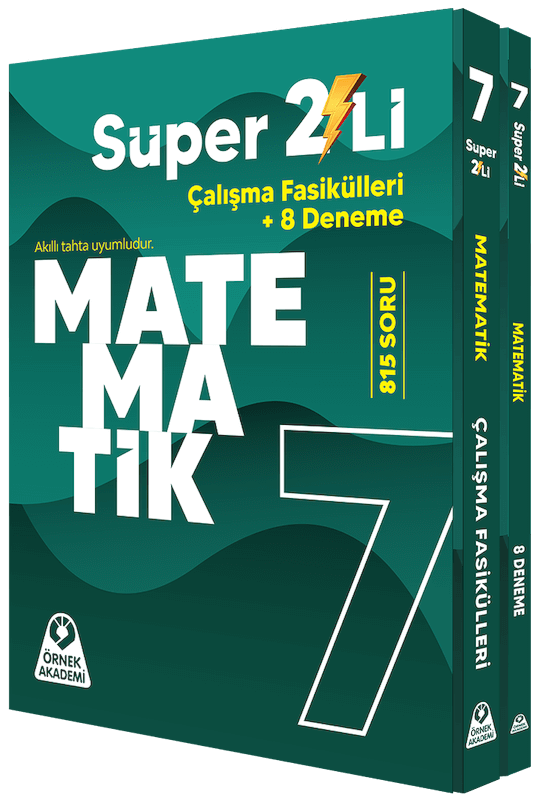ÖRNEK AKADEMİ 7. SINIF SÜPER İKİLİ MATEMATİK SETİ