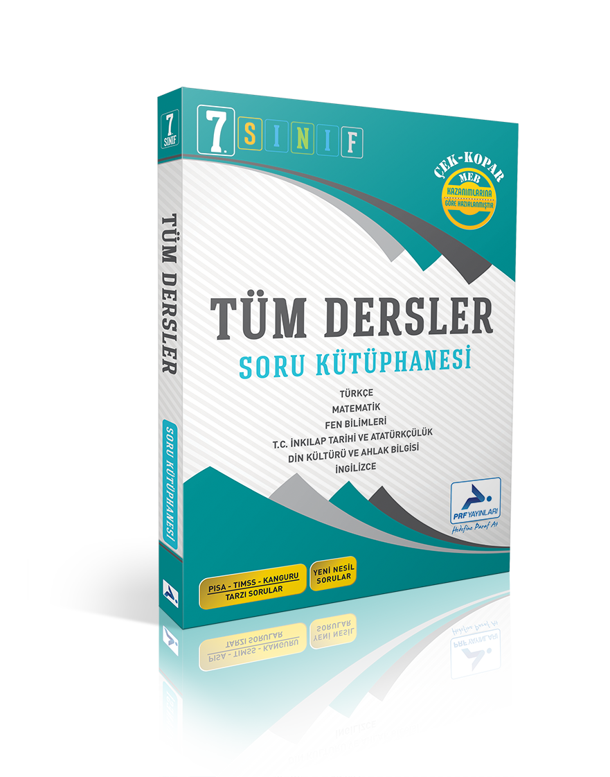 PARAF 7.SINIF TÜM DERSLER SORU KÜTÜPHANESİ