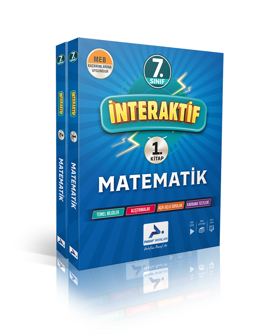 PARAF 7.SINIF İNTERAKTİF MATEMATİK SORU BANKASI