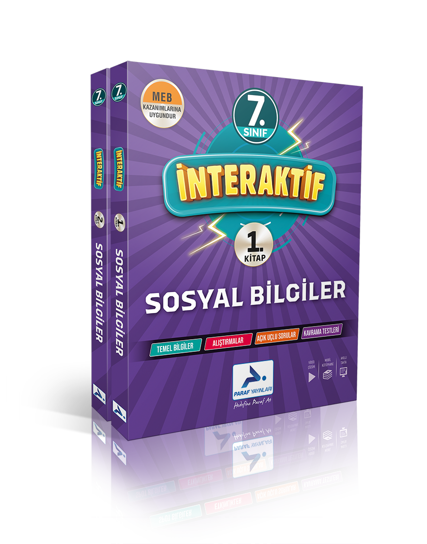 PARAF 7.SINIF İNTERAKTİF SOSYAL BİL. SORU BANKASI