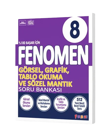 FENOMEN 8 GÖRSEL VE GRAFİK OKUMA SORU BANKASI