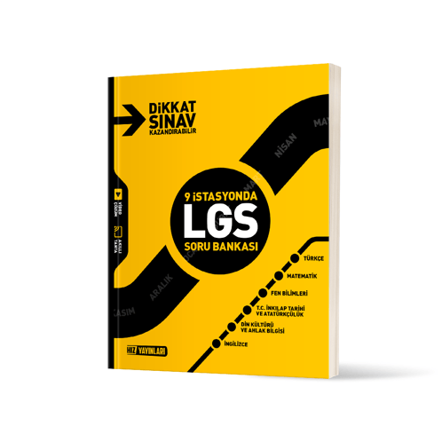 8.SINIF 9 İSTASYONDA LGS SORU BANKASI