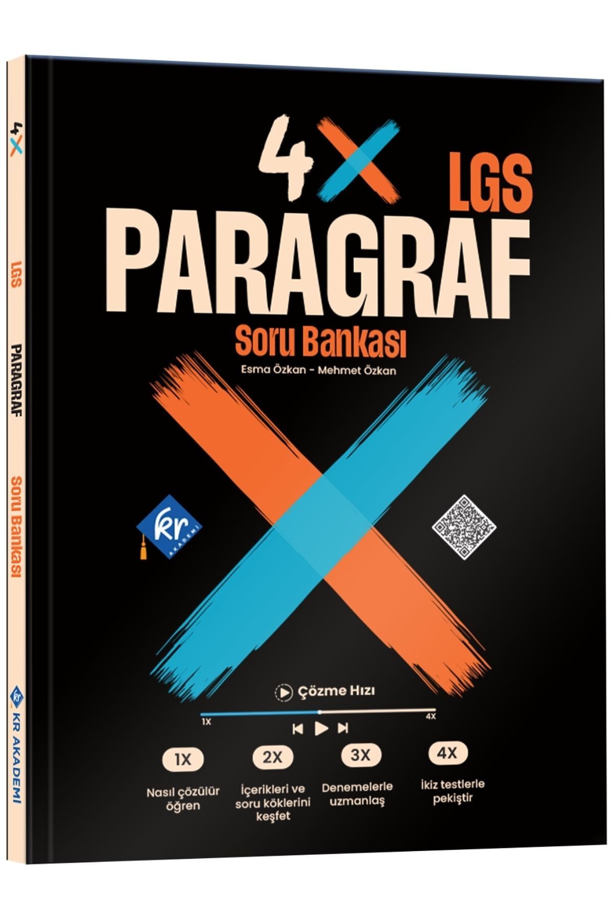 LGS 4X Paragraf Soru Bankası KR Akademi Yayınları