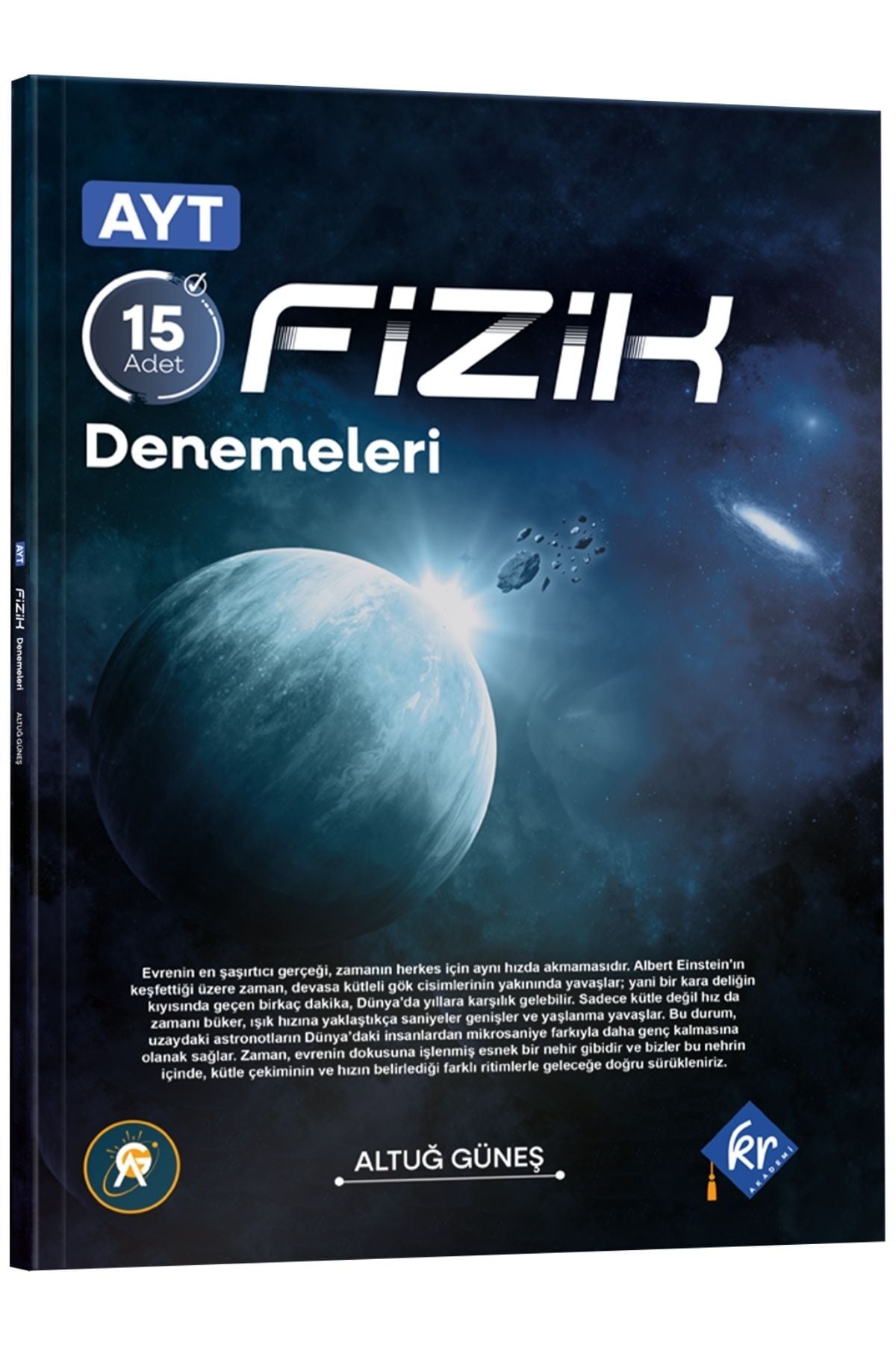 Altuğ Güneş AYT Fizik Denemeleri 15 Adet KR Akademi Yayınları