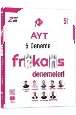 AYT 5 Frekans Denemeleri KR Akademi Yayınları