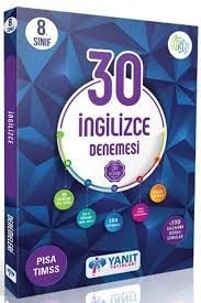 YANIT 8. SINIF 30 İNGİLİZCE DENEMESİ VİDEO ÇÖZÜMLÜ