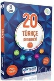 YANIT 8. SINIF 20 TÜRKÇE DENEMESİ VİDEO ÇÖZÜMLÜ