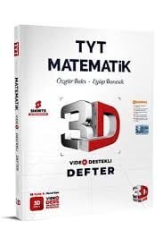 3D TYT MATEMATİK VİDEO DERS DEFTERİ