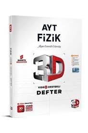 3D AYT FİZİK VİDEO DERS DEFTERİ
