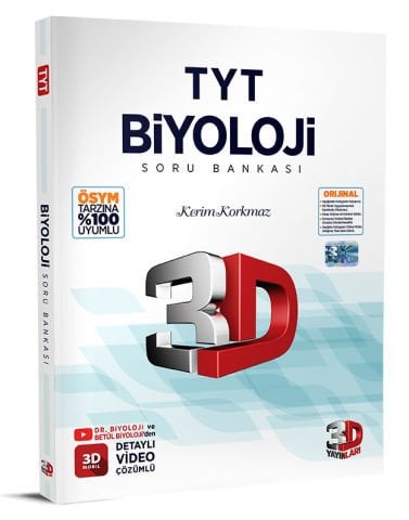 3D TYT BİYOLOJİ SORU BANKASI