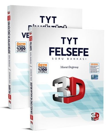 3D TYT FELSEFE + DİN KÜLTÜRÜ SORU BANKASI