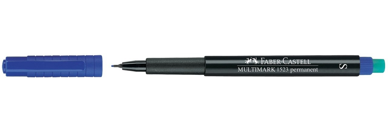 FABER CASTELL MULTIMARK 1525 Permanent Kalem S/F/M Mavi - M