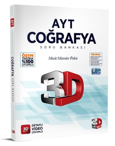 3D AYT COĞRAFYA SORU BANKASI