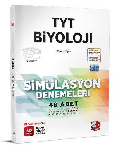 3D TYT Biyoloji Simülasyon Denemeleri
