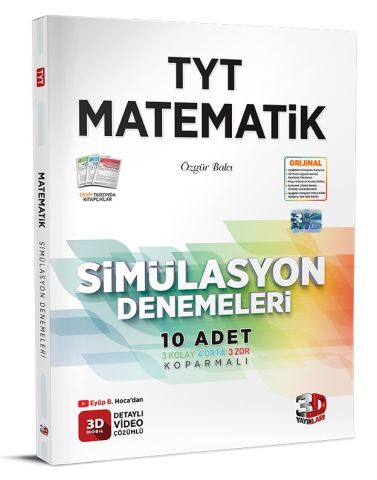 3D TYT Matematik Simülasyon Denemeleri