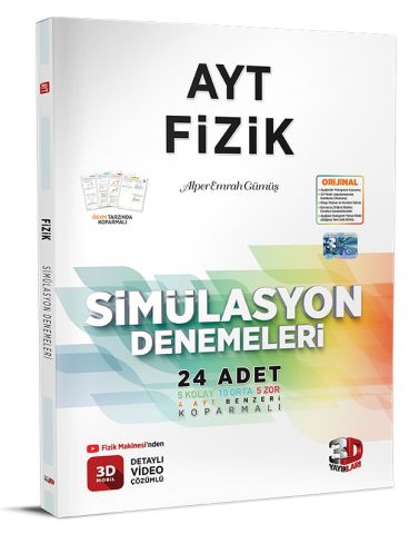 3D AYT Fizik Simülasyon Denemeleri