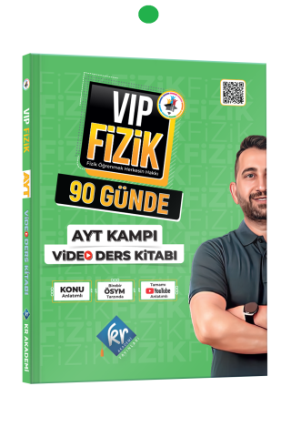 VİP Fizik 90 Günde AYT Kampı Video Ders Kitabı