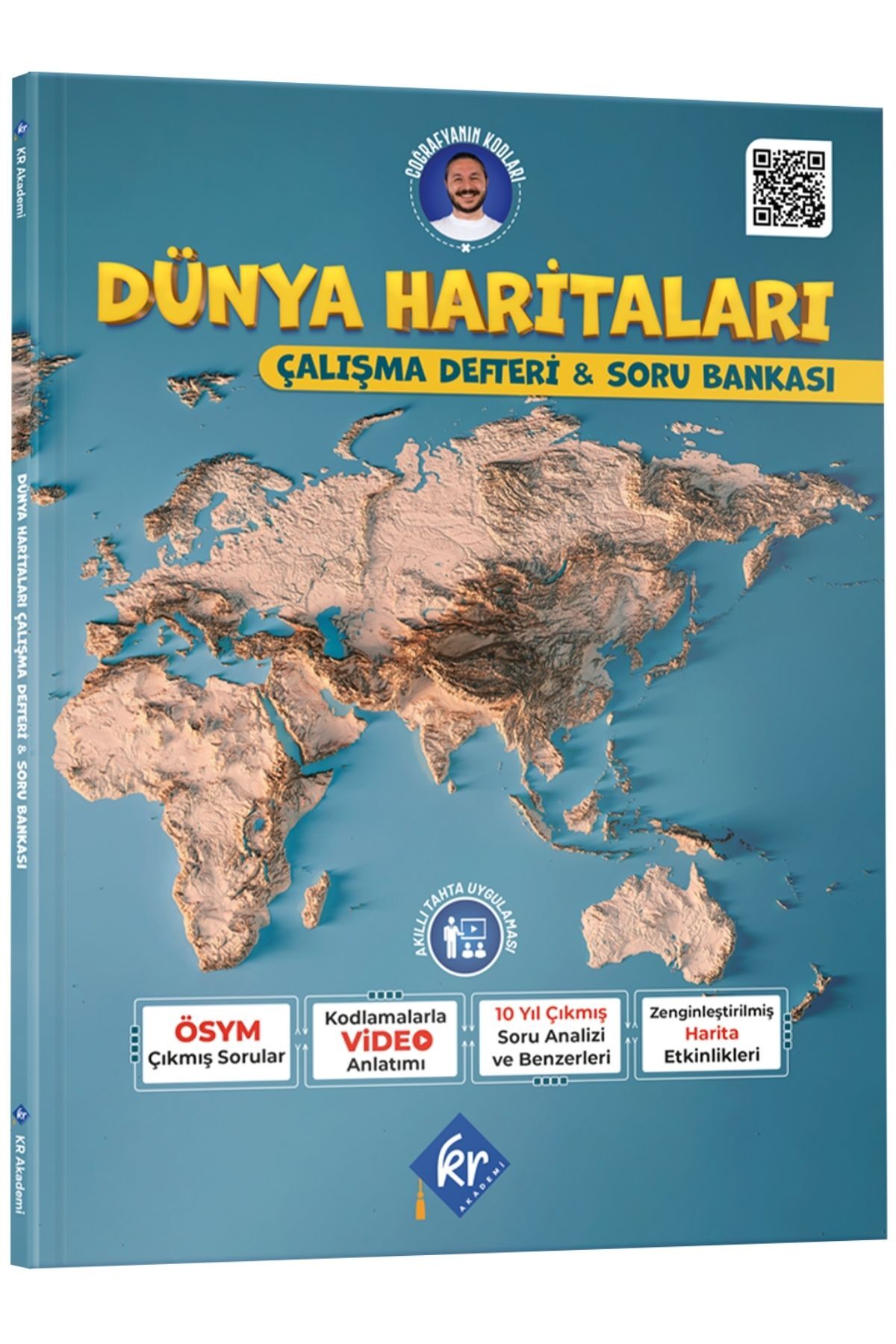 Coğrafyanın Kodları Dünya Haritaları Çalışma Defteri ve Soru Bankası