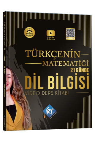 ''Gamze Hoca  Türkçenin Matematiği Tüm Sınavlar İçin 21 Günde Dil Bilgisi Video Ders Kitabı''