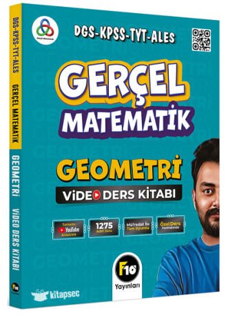 Gerçel Matematik DGS KPSS TYT ALES Geometri Video Ders Kitabı