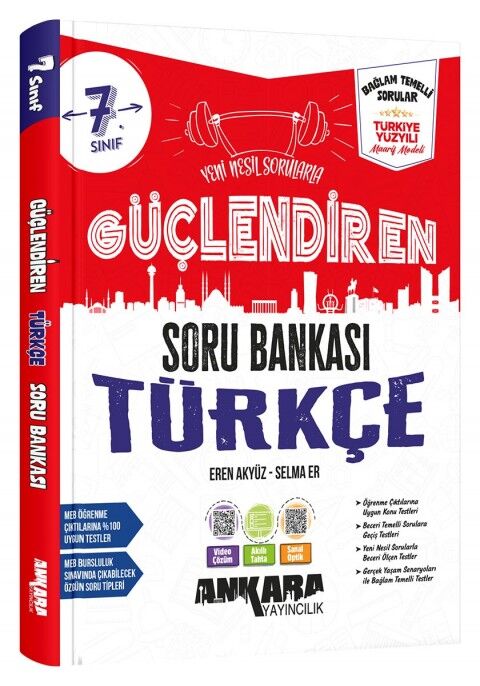 Ankara Yayıncılık 7. Sınıf Türkçe Güçlendiren Soru Bankası