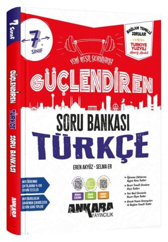Ankara Yayıncılık 7. Sınıf Türkçe Güçlendiren Soru Bankası