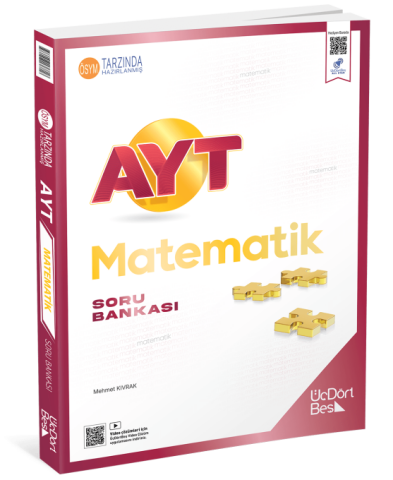 ÜçDörtBeş Yayınları AYT Matematik Soru Bankası