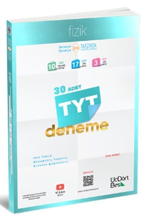 ÜÇ DÖRT BEŞ TYT 30 LU FİZİK  DENEME