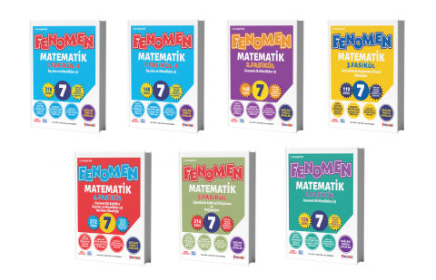 FENOMEN 7 MATEMATİK FASİKÜLLERİ (TOPLAM 6 FASİKÜL)