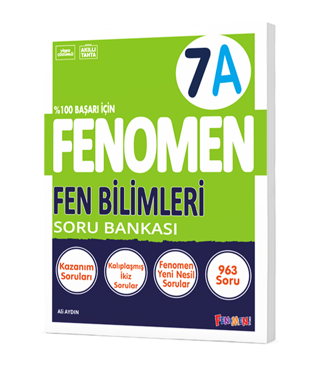 FENOMEN 7 FEN BİLİMLERİ SORU BANKASI (A)