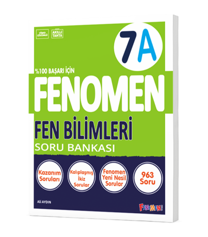 FENOMEN 7 FEN BİLİMLERİ SORU BANKASI (A)