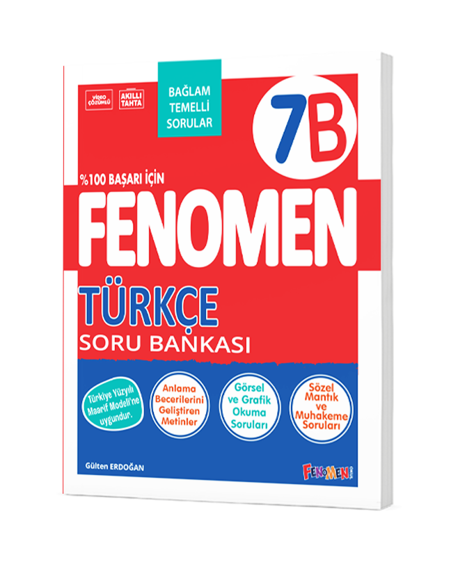 FENOMEN 7 TÜRKÇE SORU BANKASI (B)