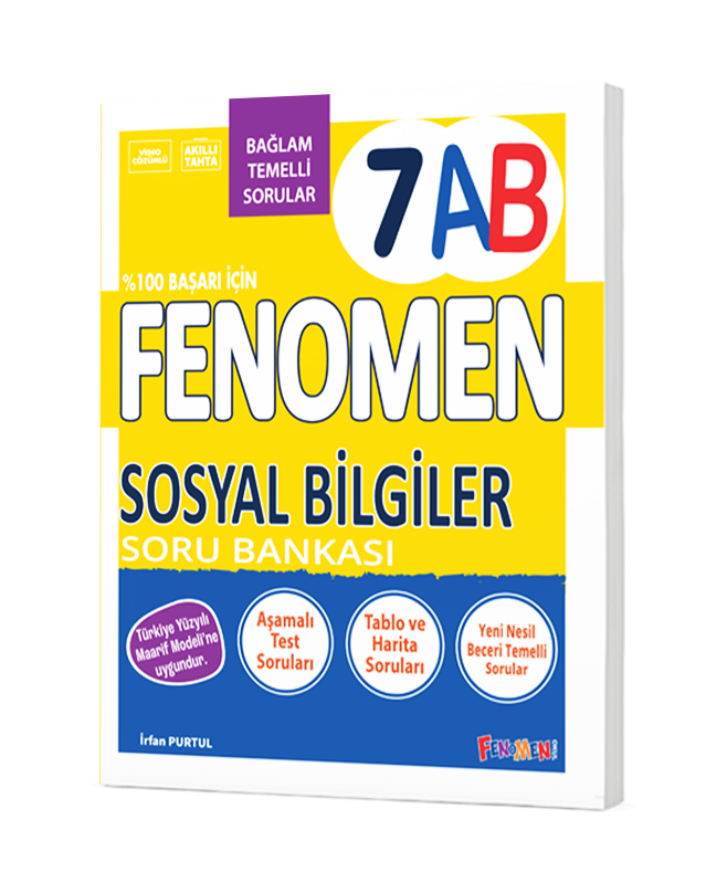 FENOMEN 7 SOSYAL BİLGİLER SORU BANKASI (A-B)