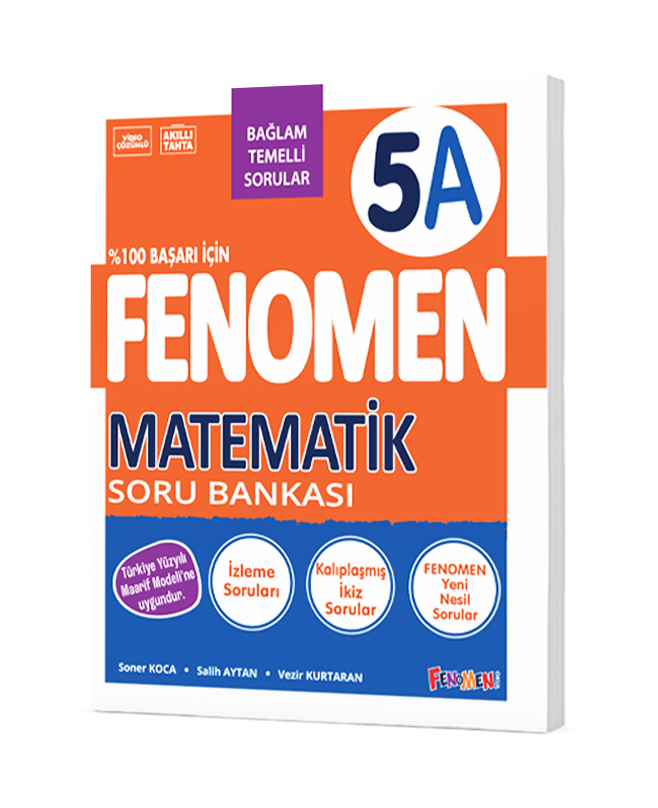 FENOMEN 5 MATEMATİK SORU BANKASI (A)
