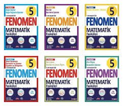 FENOMEN 5 MATEMATİK FASİKÜLLERİ (TOPLAM 6 FASİKÜL)