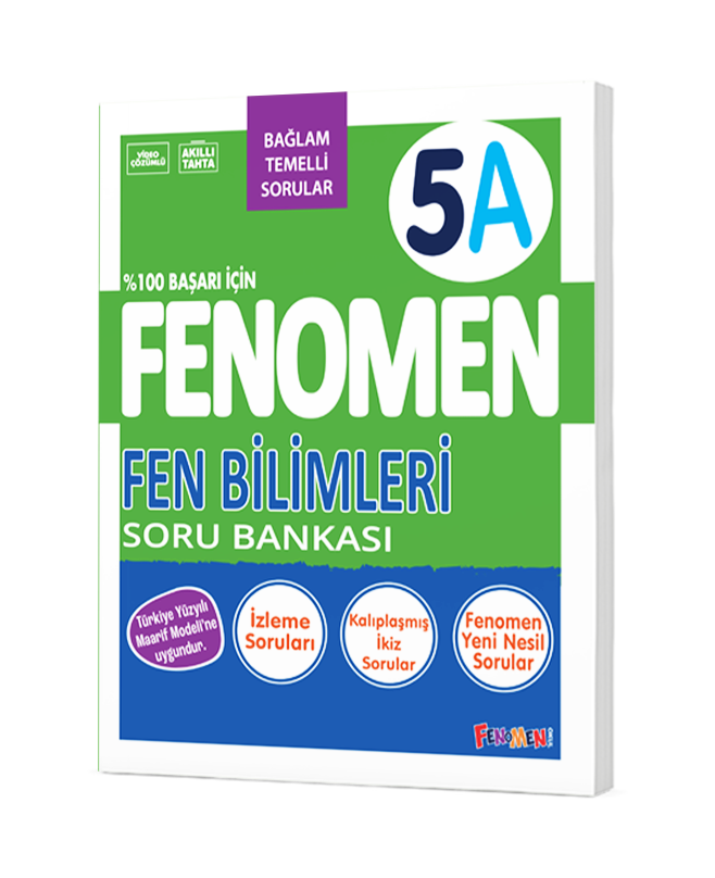 FENOMEN 5 FEN BİLİMLERİ SORU BANKASI (A)