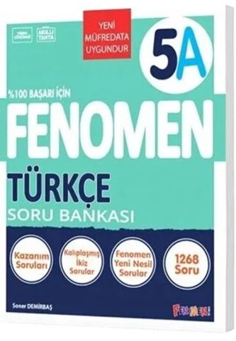 FENOMEN 5 TÜRKÇE SORU BANKASI (A)