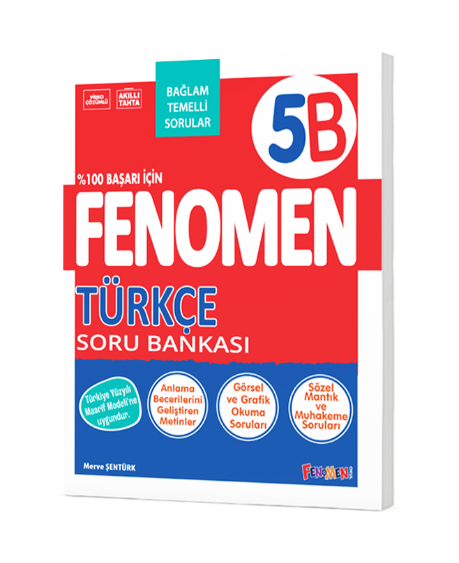 FENOMEN 5 TÜRKÇE SORU BANKASI (B)