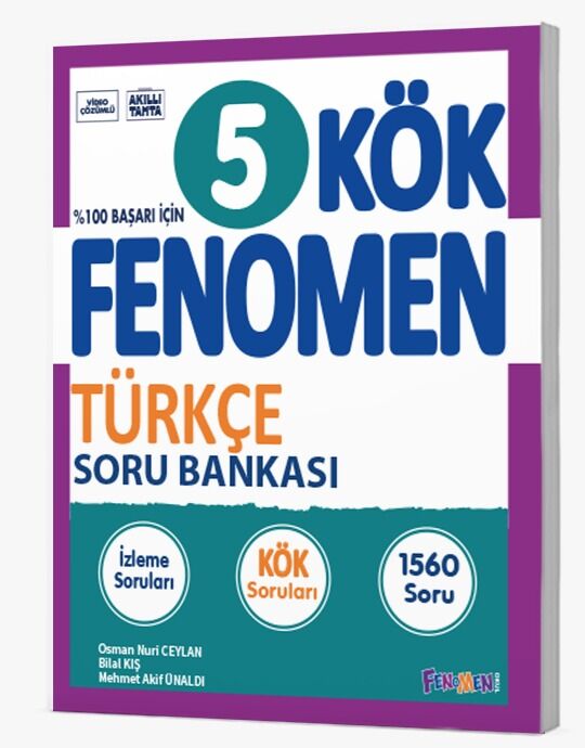 FENOMEN 5 KÖK TÜRKÇE SORU BANKASI