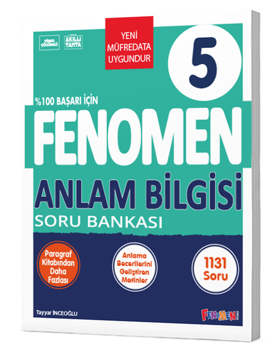 FENOMEN 5 ANLAM BİLGİSİ SORU BANKASI