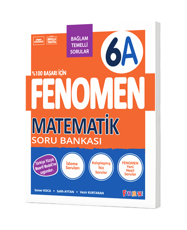 FENOMEN 6 MATEMATİK SORU BANKASI (A)