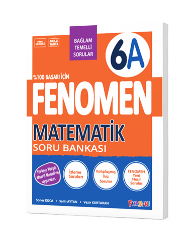FENOMEN 6 MATEMATİK SORU BANKASI (A)