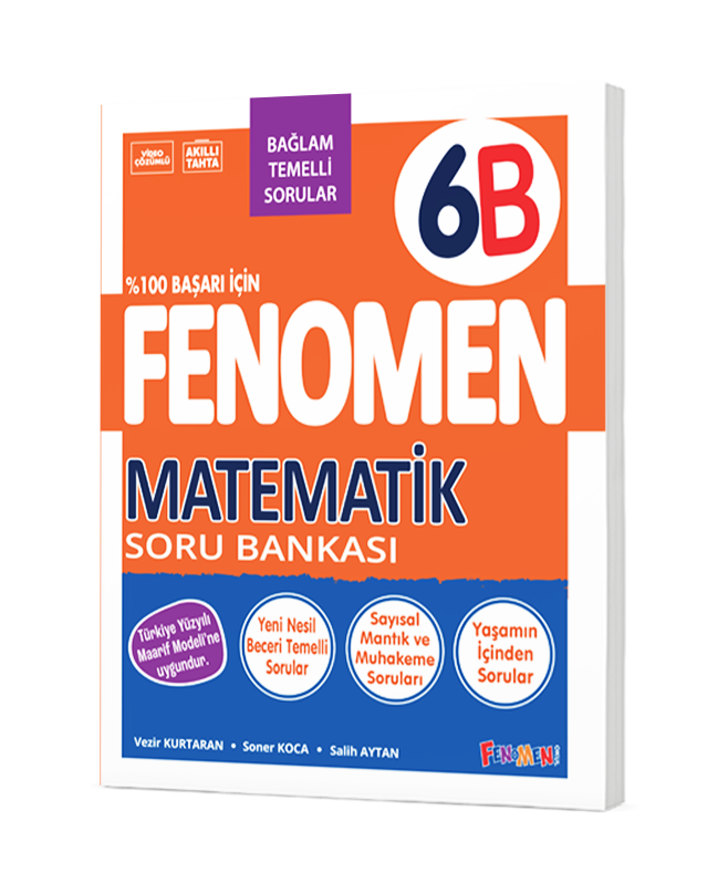 FENOMEN 6 MATEMATİK SORU BANKASI (B)