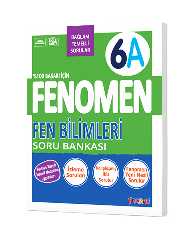 FENOMEN 6 FEN BİLİMLERİ SORU BANKASI (A)