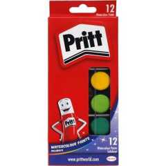 Pritt Suluboya 12 Renk Küçük Tablet
