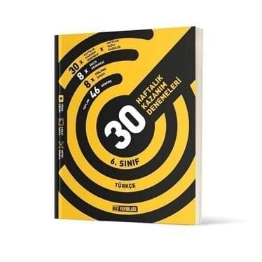 6. SINIF TÜRKÇE 30 HAFTALIK DENEME
