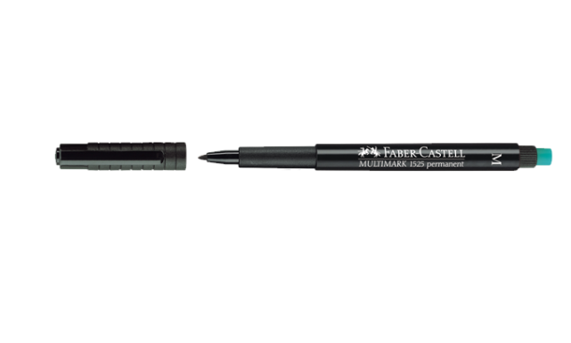 Faber Castell Permanent Siyah M Asetat Kalem